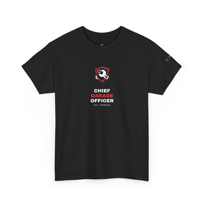 Chief Garage Officer — Heavyweight Tee — Tool Army