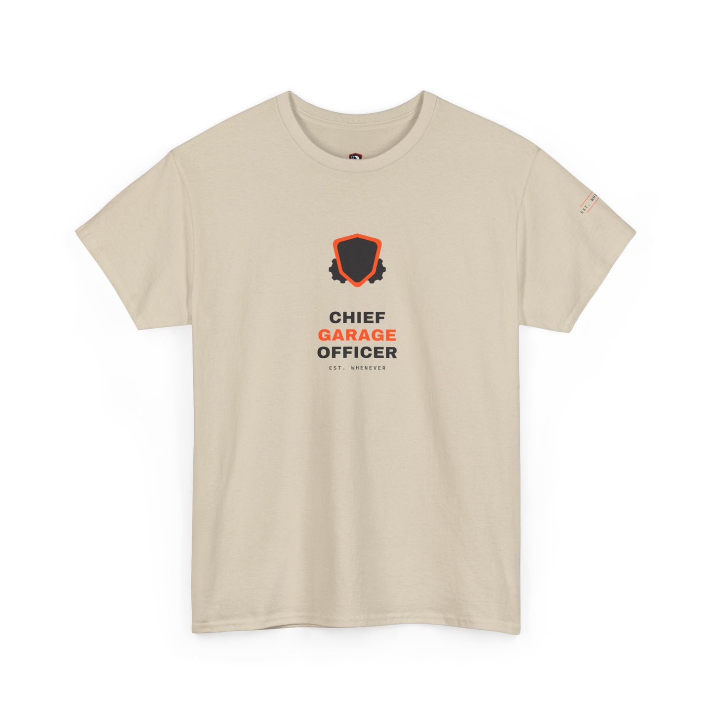 Chief Garage Officer — Heavyweight Tee — Tool Army