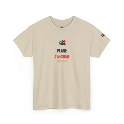 Plane Awesome — Heavyweight Tee — Tool Army