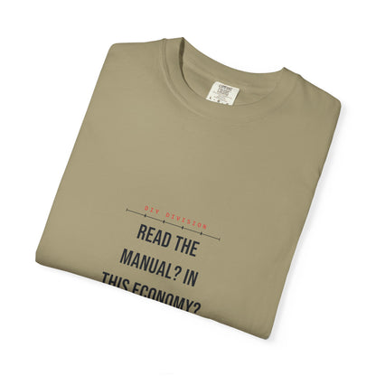 Read The Manual? In This Economy? — Khaki