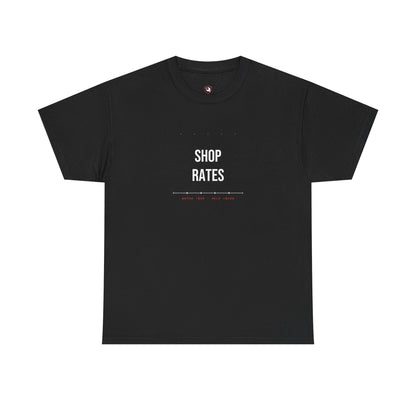 Shop Rates — Black