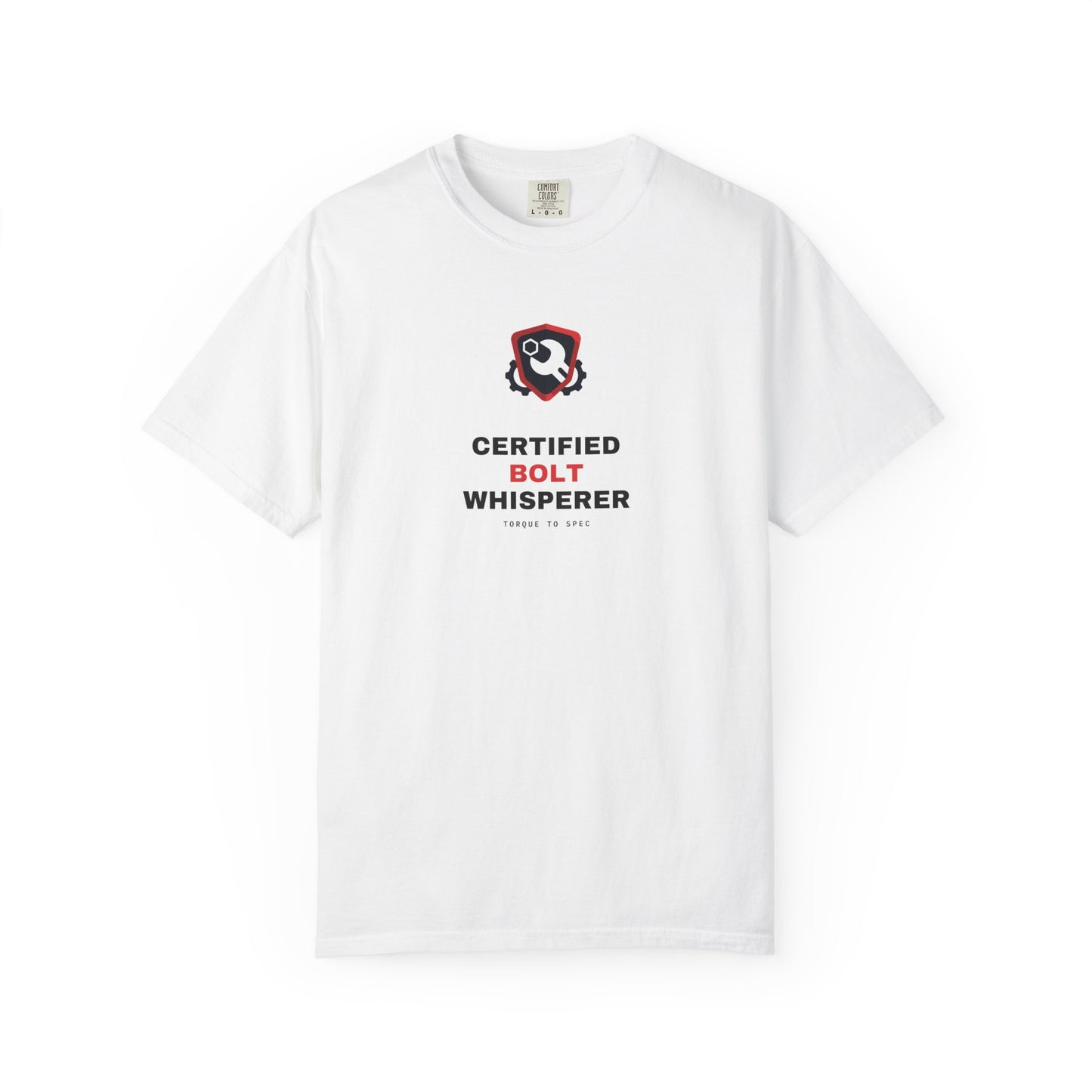 Certified Bolt Whisperer — White