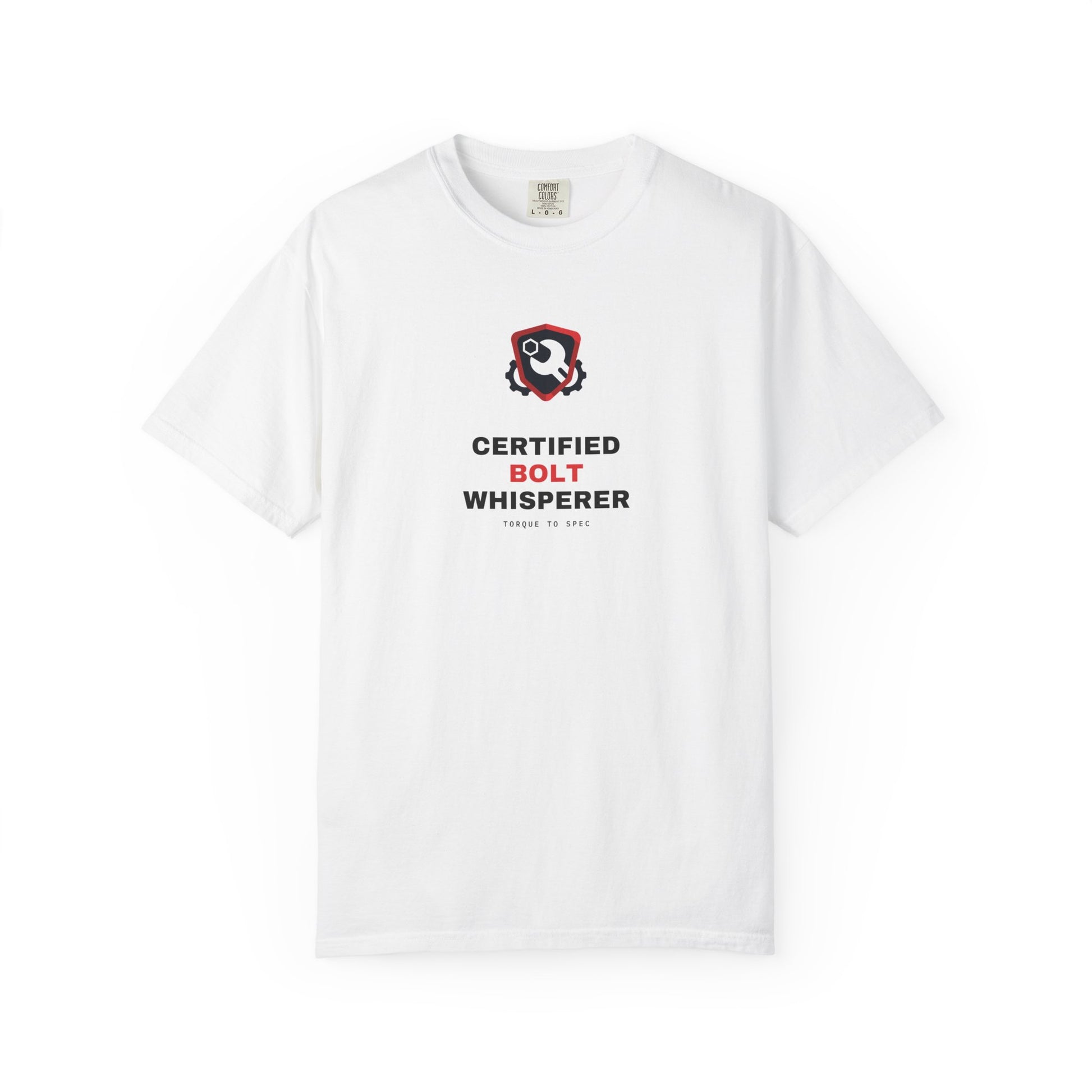 Certified Bolt Whisperer — White