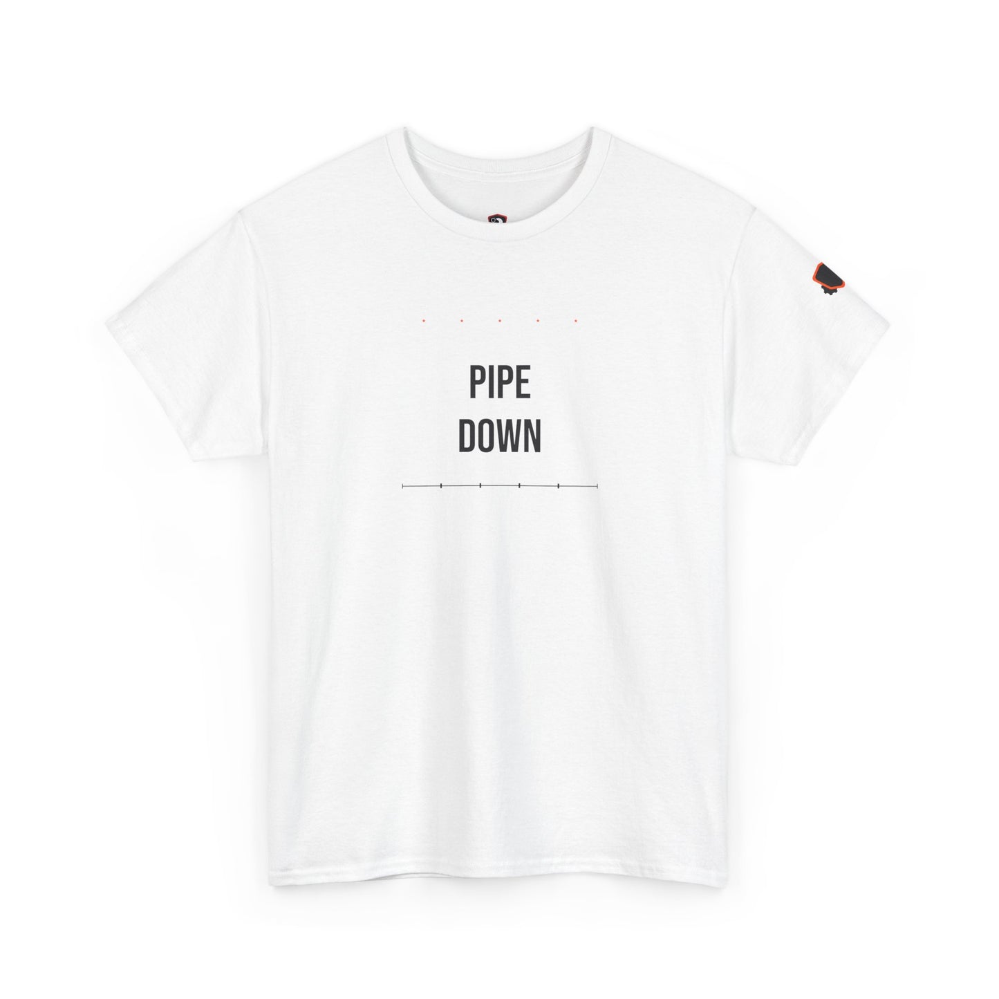 Pipe Down — Heavyweight Tee — Tool Army