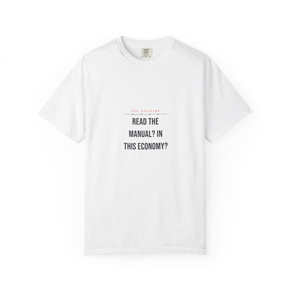 Read The Manual? In This Economy? — White