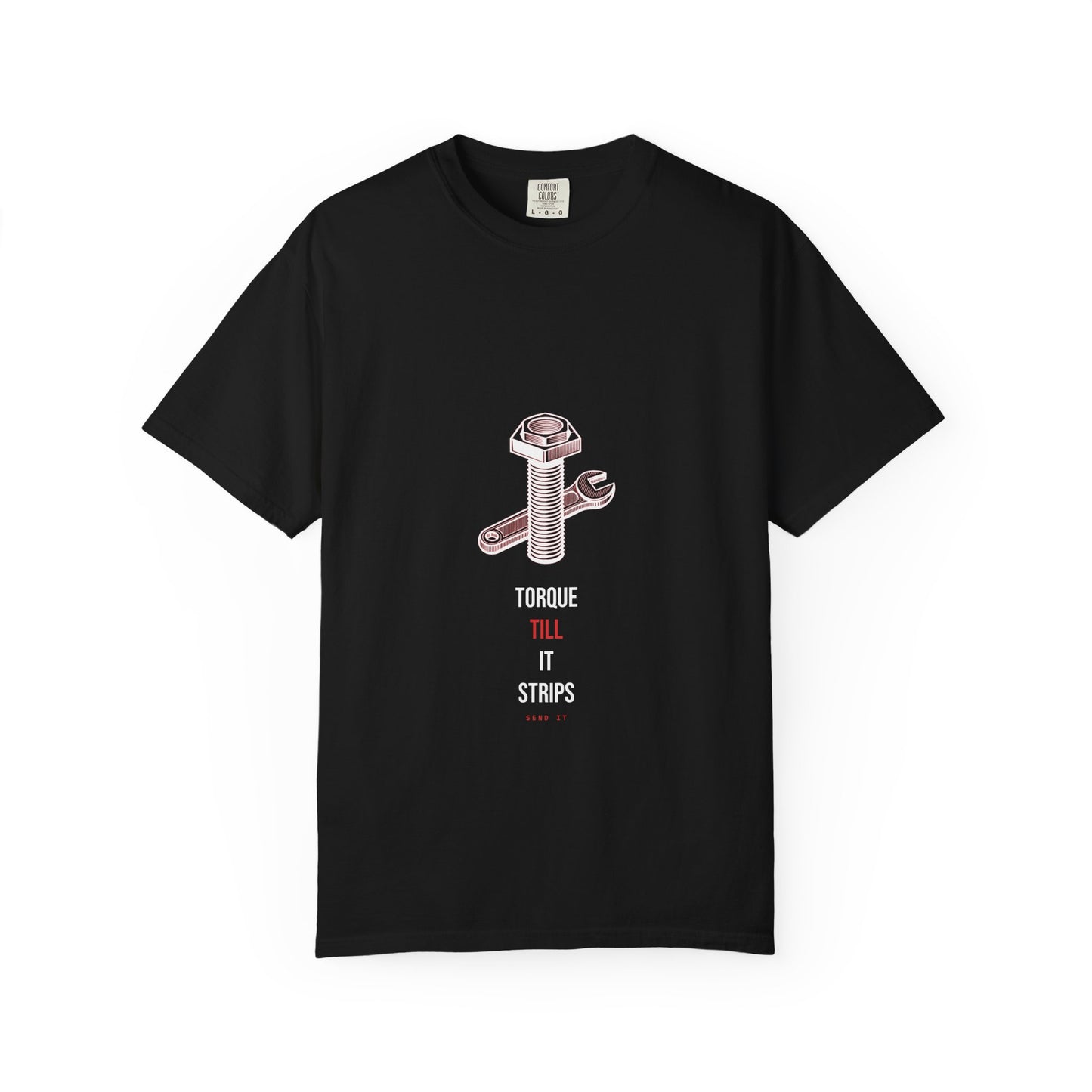 Torque Till It Strips — Heavyweight Tee — Tool Army