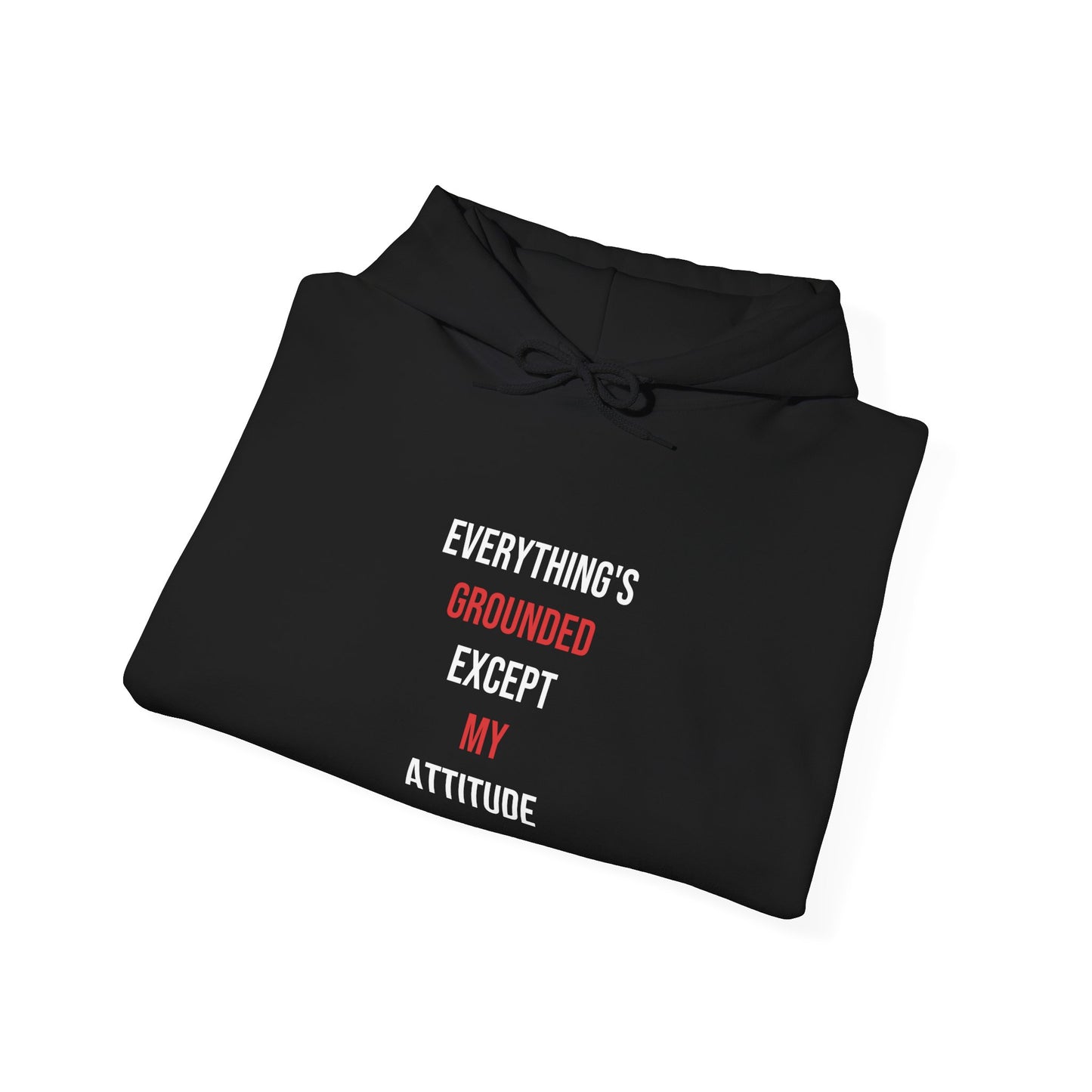 Everything's Grounded Except My Attitude — Black