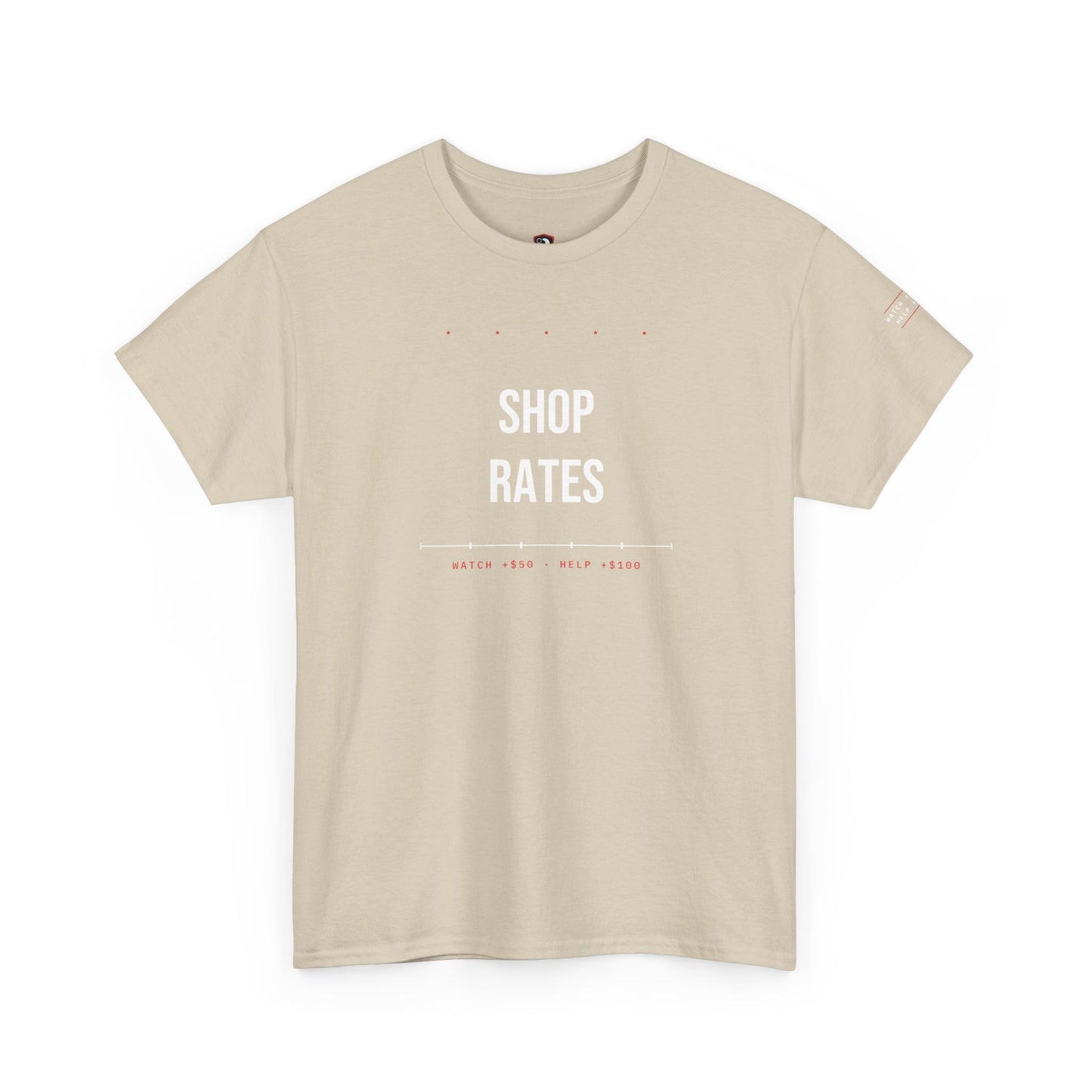 Shop Rates — Sand