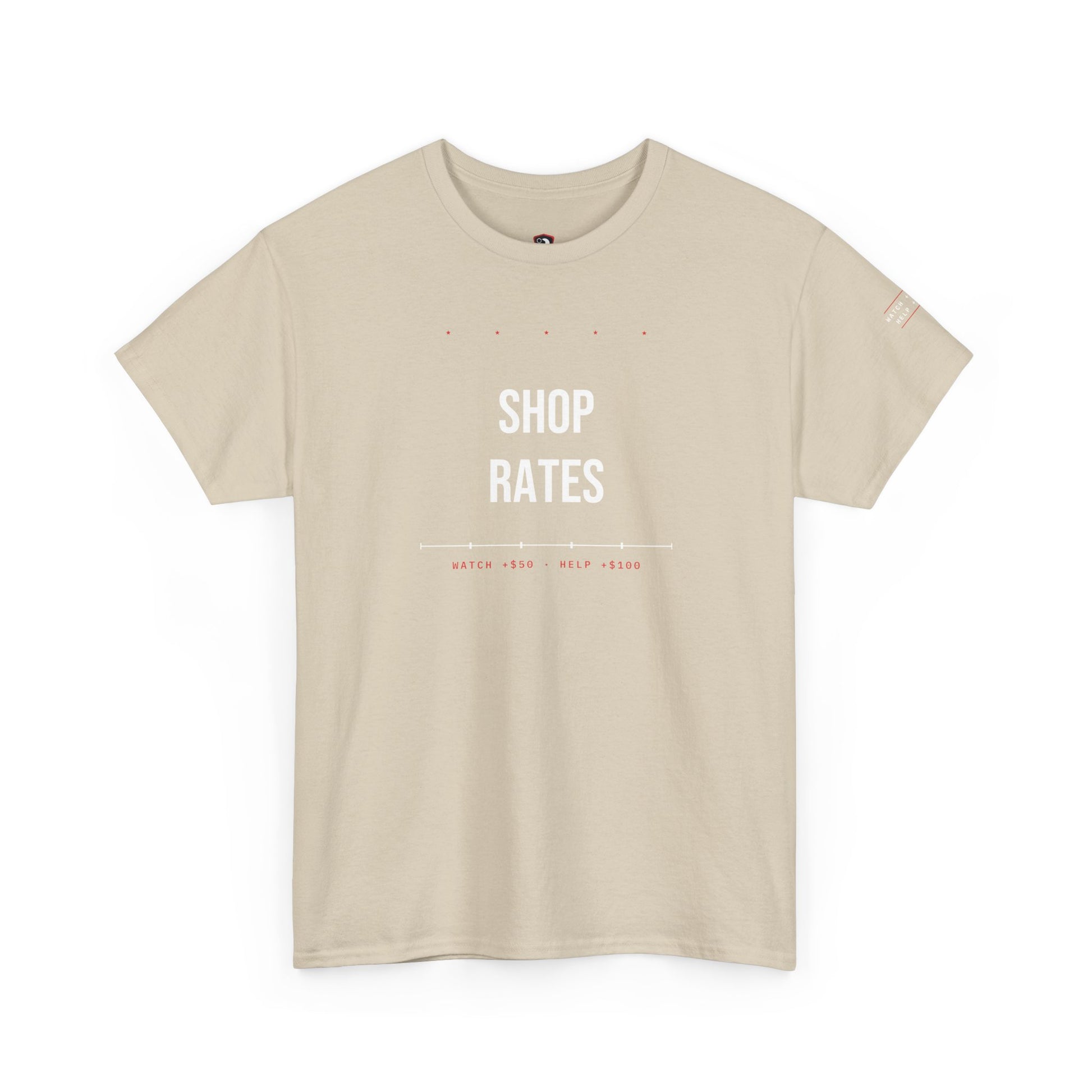 Shop Rates — Sand
