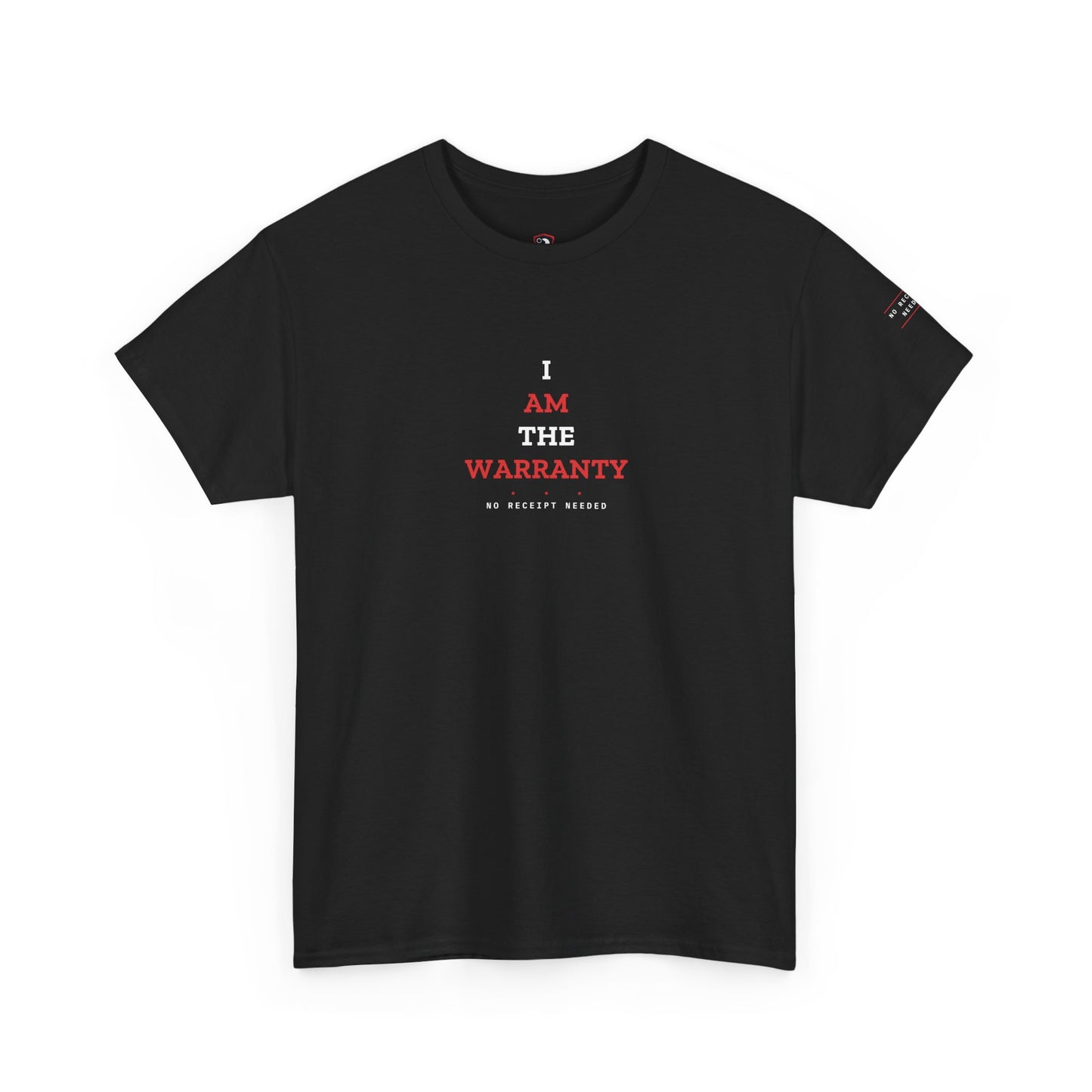I Am The Warranty — Heavyweight Tee — Tool Army