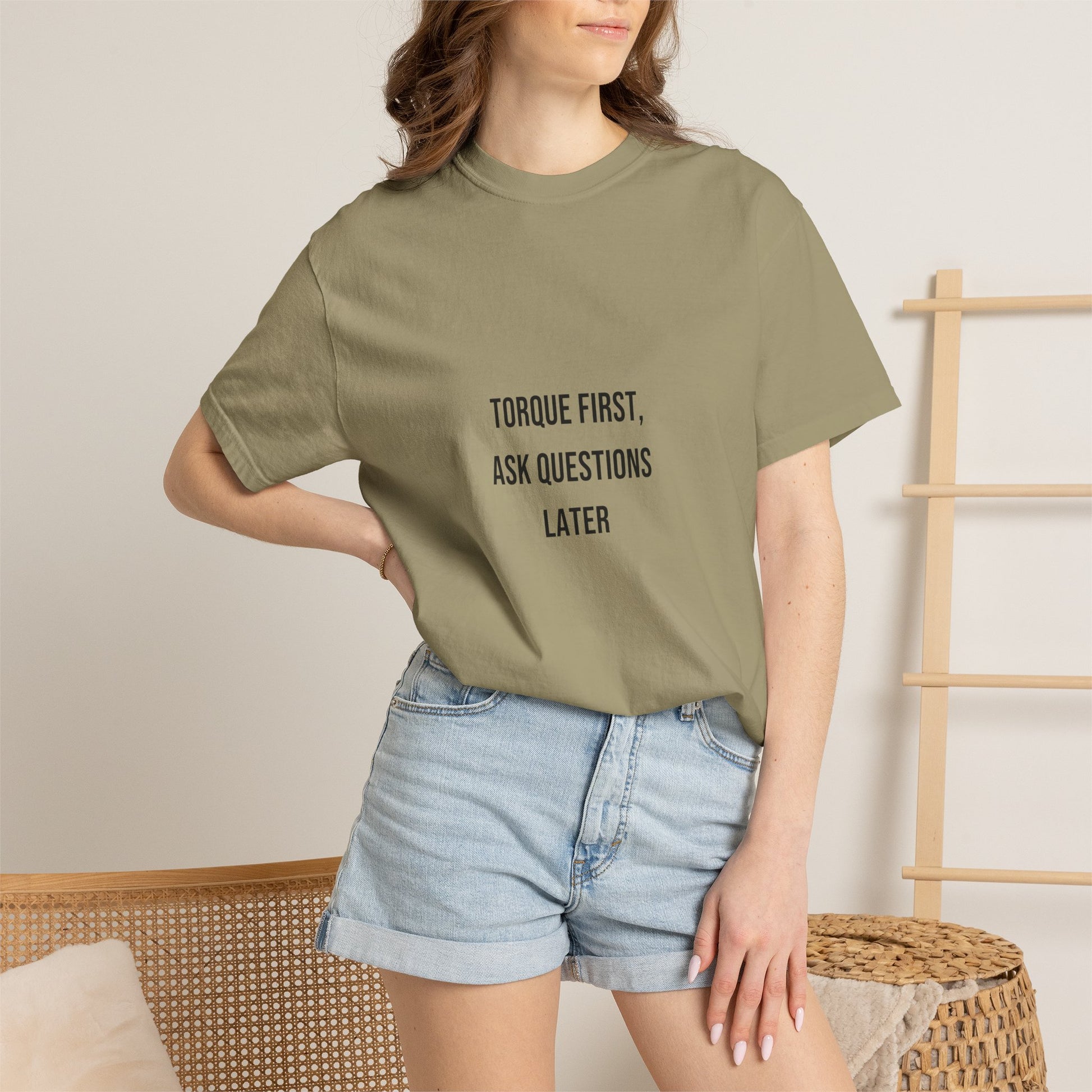 Torque First, Ask Questions Later — Khaki