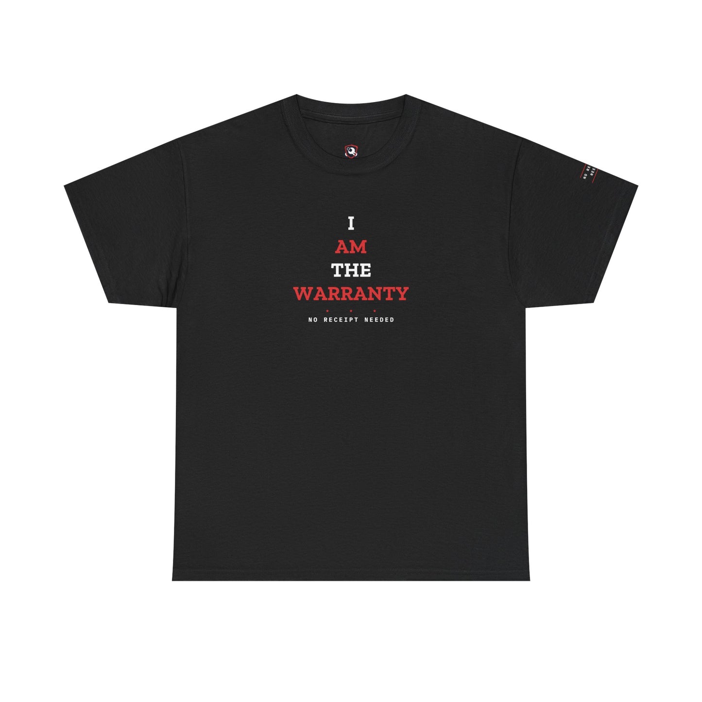 I Am The Warranty — Black