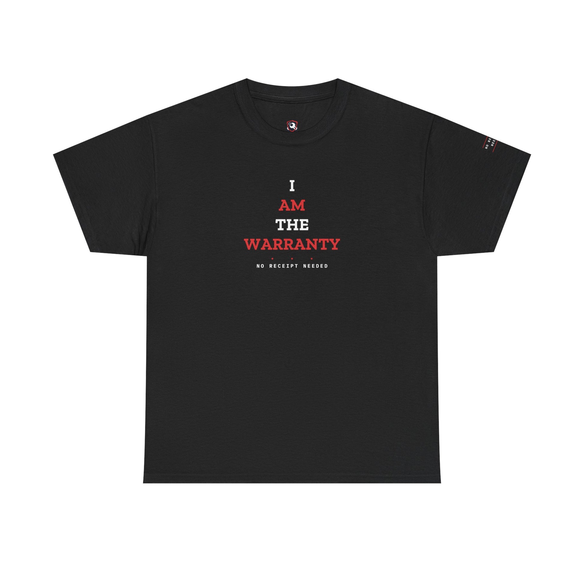 I Am The Warranty — Black