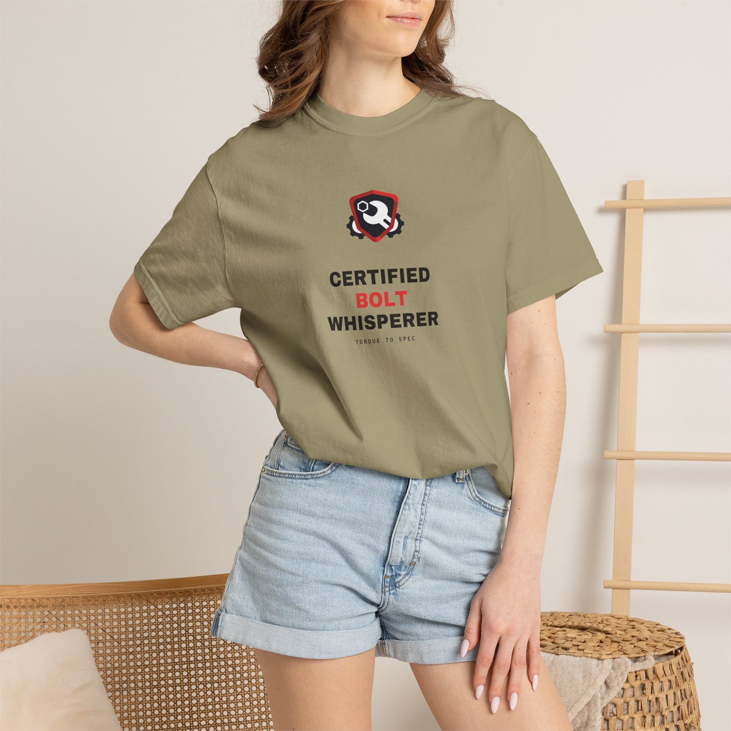 Certified Bolt Whisperer — Khaki