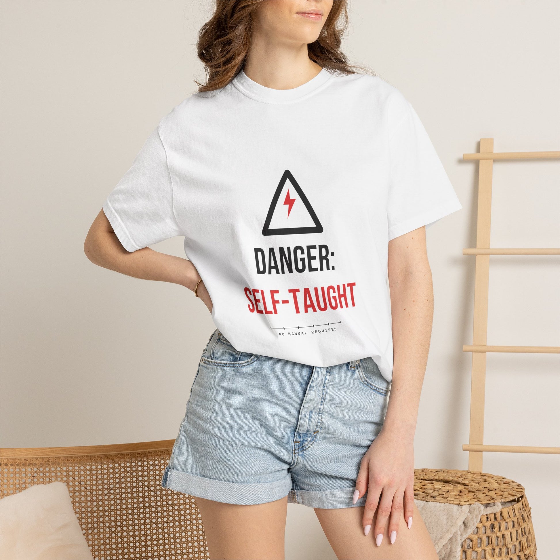 Danger: Self-Taught — White