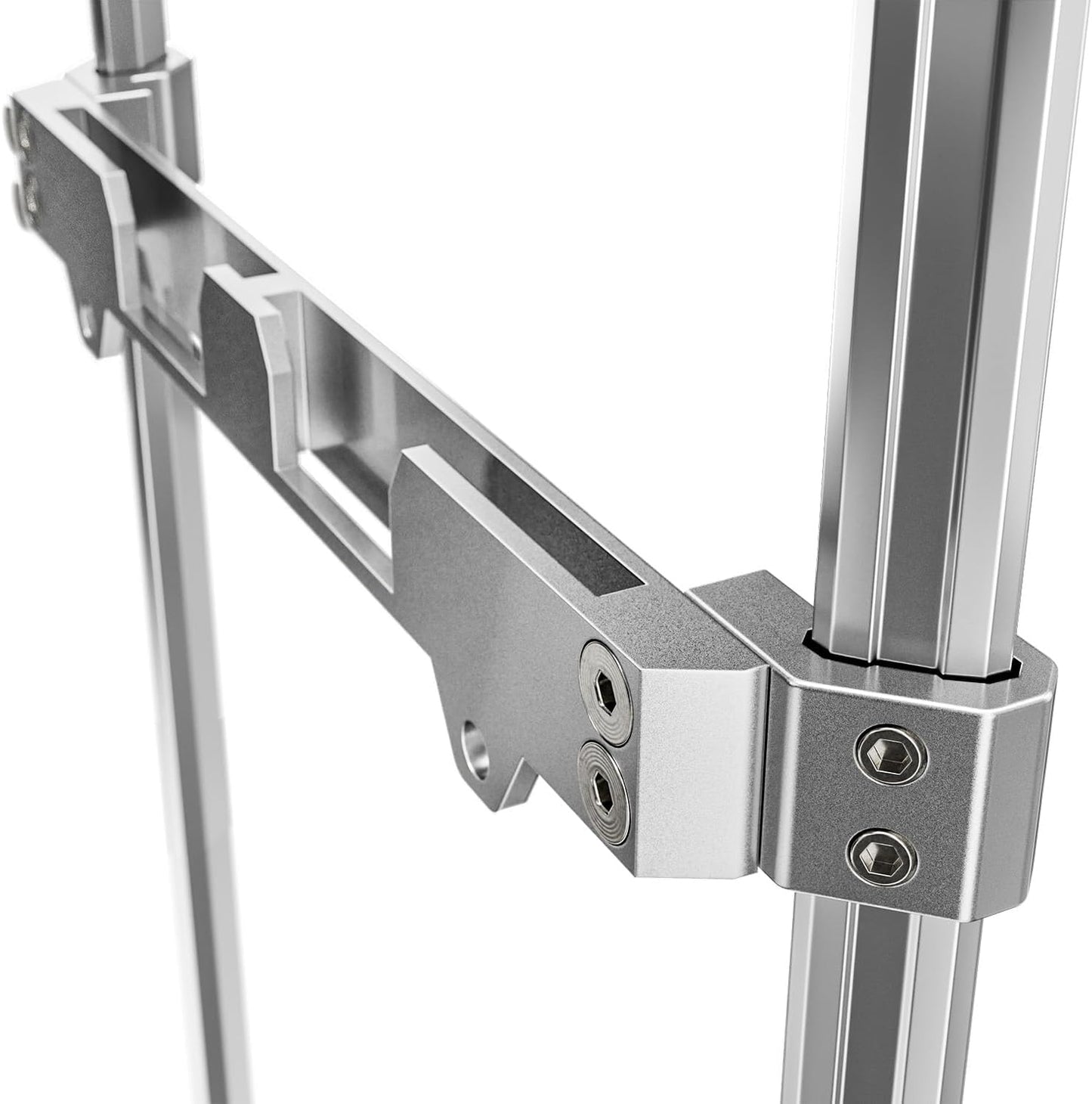 Packout Tool Rail Side Mount — Anodized Aluminum, Silver