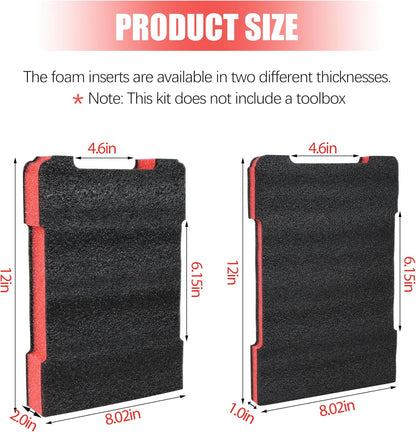 Packout Foam Insert Fits for Milwau-Kee 48-22-8435