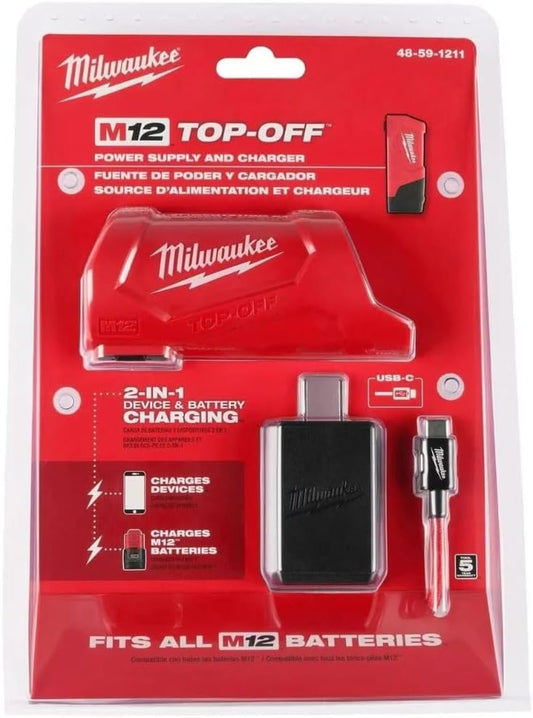 Electric - M12 Top-Off Power Supply and Charger