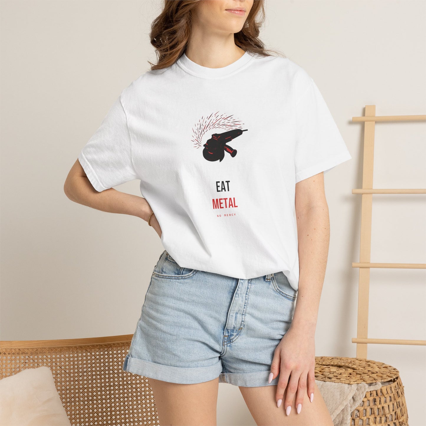 Eat Metal — Heavyweight Tee — Tool Army