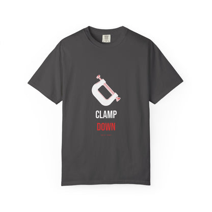 Clamp Down — Heavyweight Tee — Tool Army