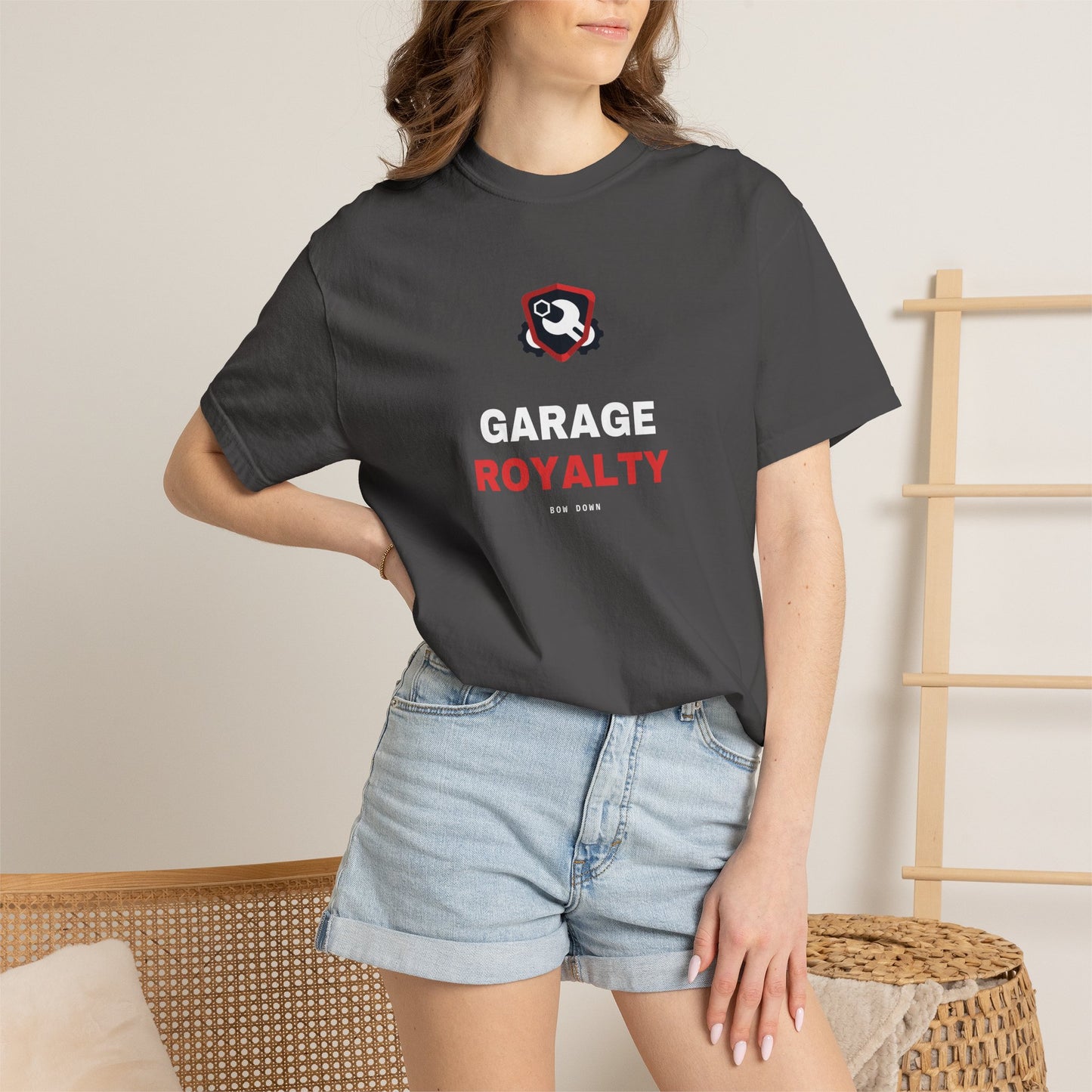 Garage Royalty — Heavyweight Tee — Tool Army