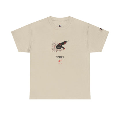 Sparks Joy — Heavyweight Tee — Tool Army