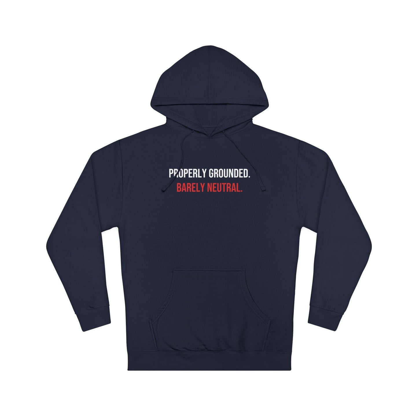 Properly Grounded. Barely Neutral. — Classic Navy