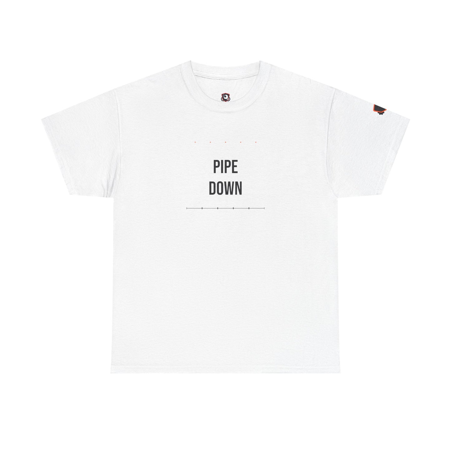 Pipe Down — Heavyweight Tee — Tool Army