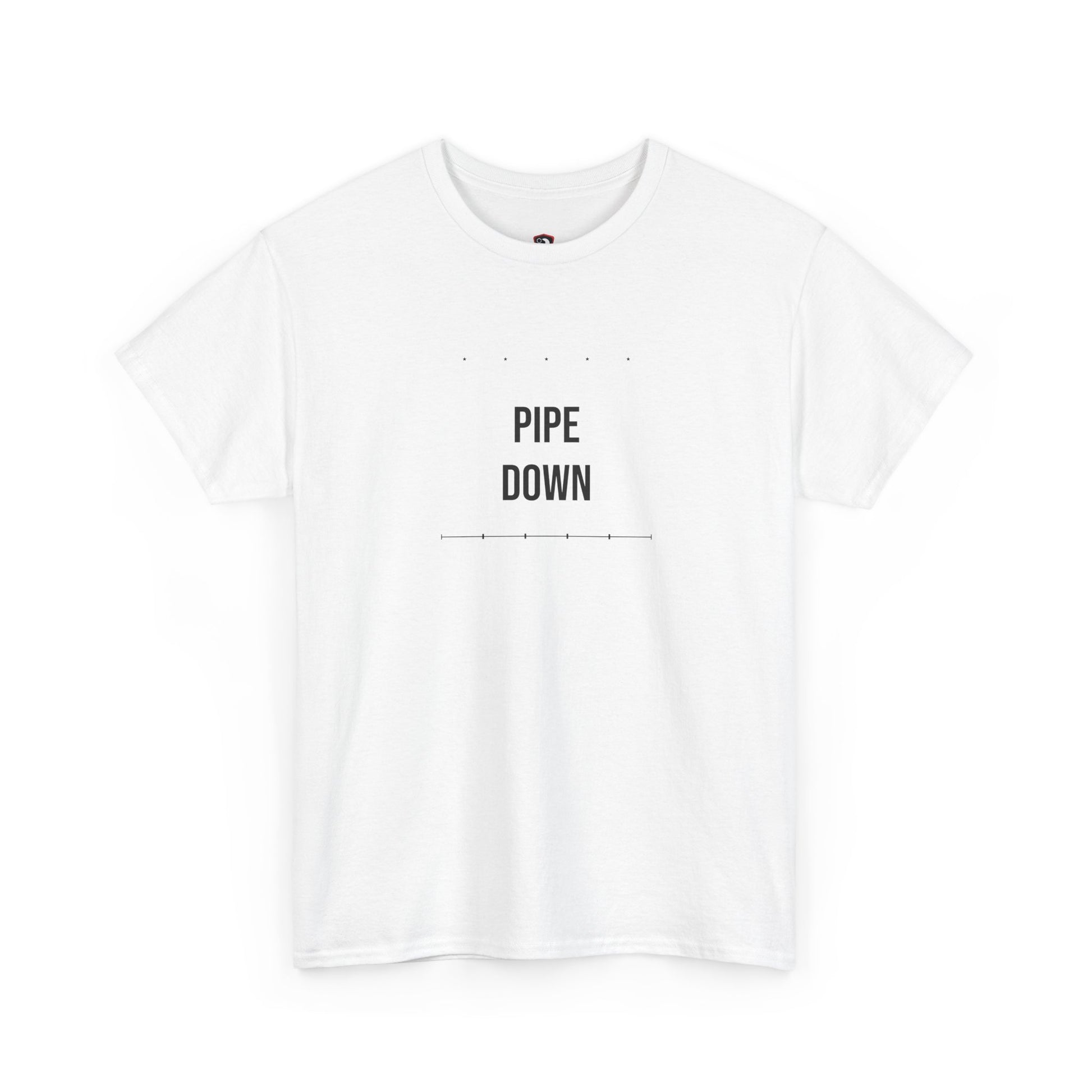 Pipe Down — White