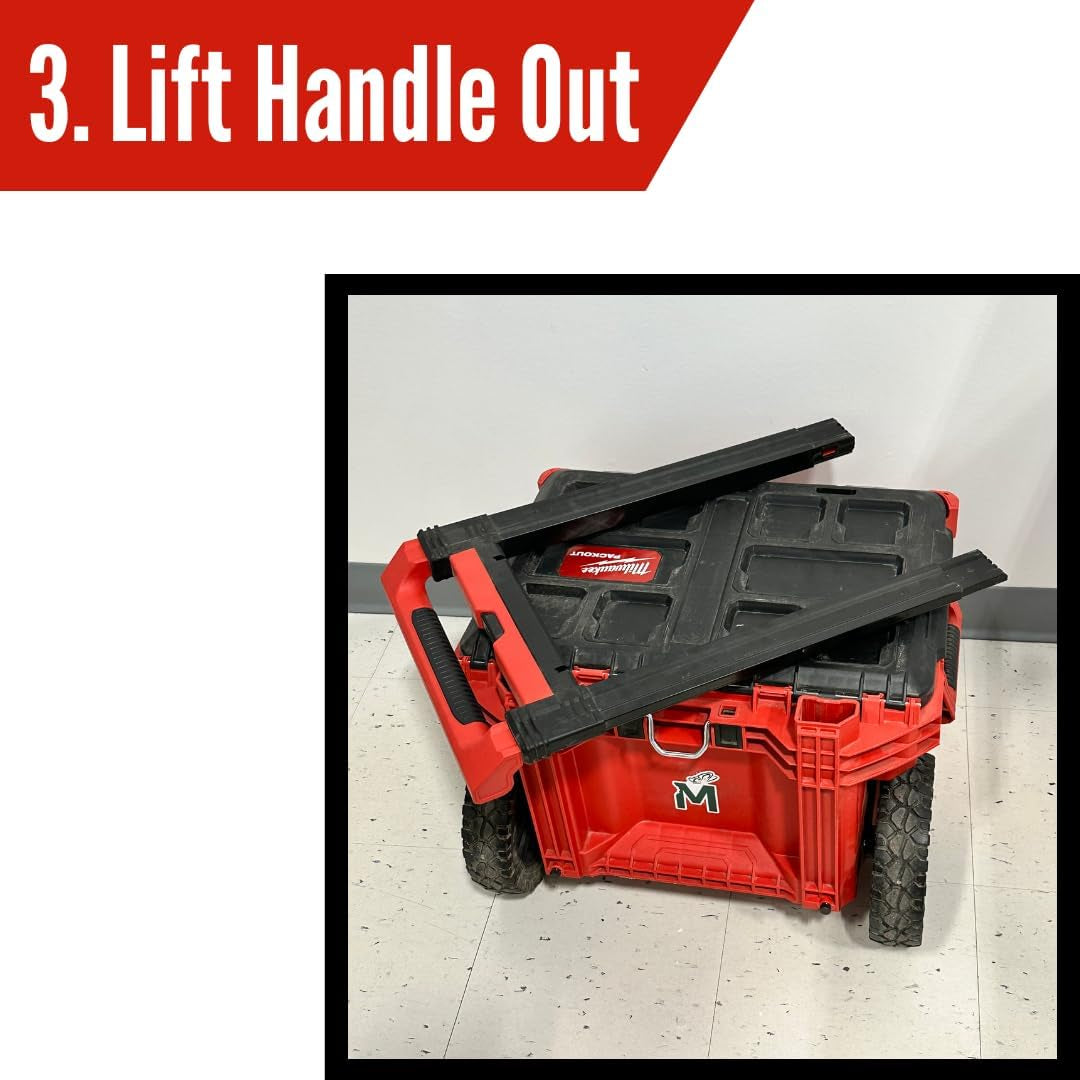 Handle Quick-Release Pin Kit for Milwaukee Packout Rolling Toolbox