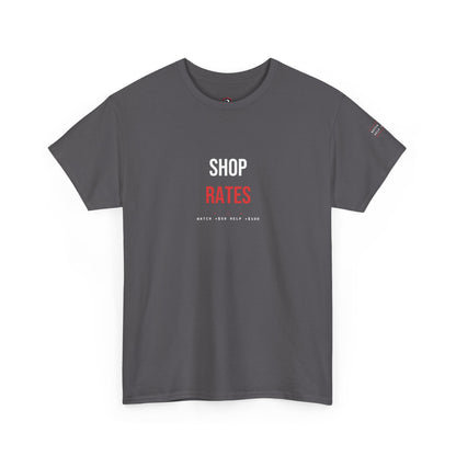 Shop Rates — Heavyweight Tee — Tool Army