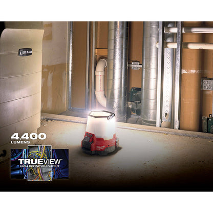 Milwaukee 2146-20 M18 RADIUS Luz de obra compacta LED con ONE-KEY