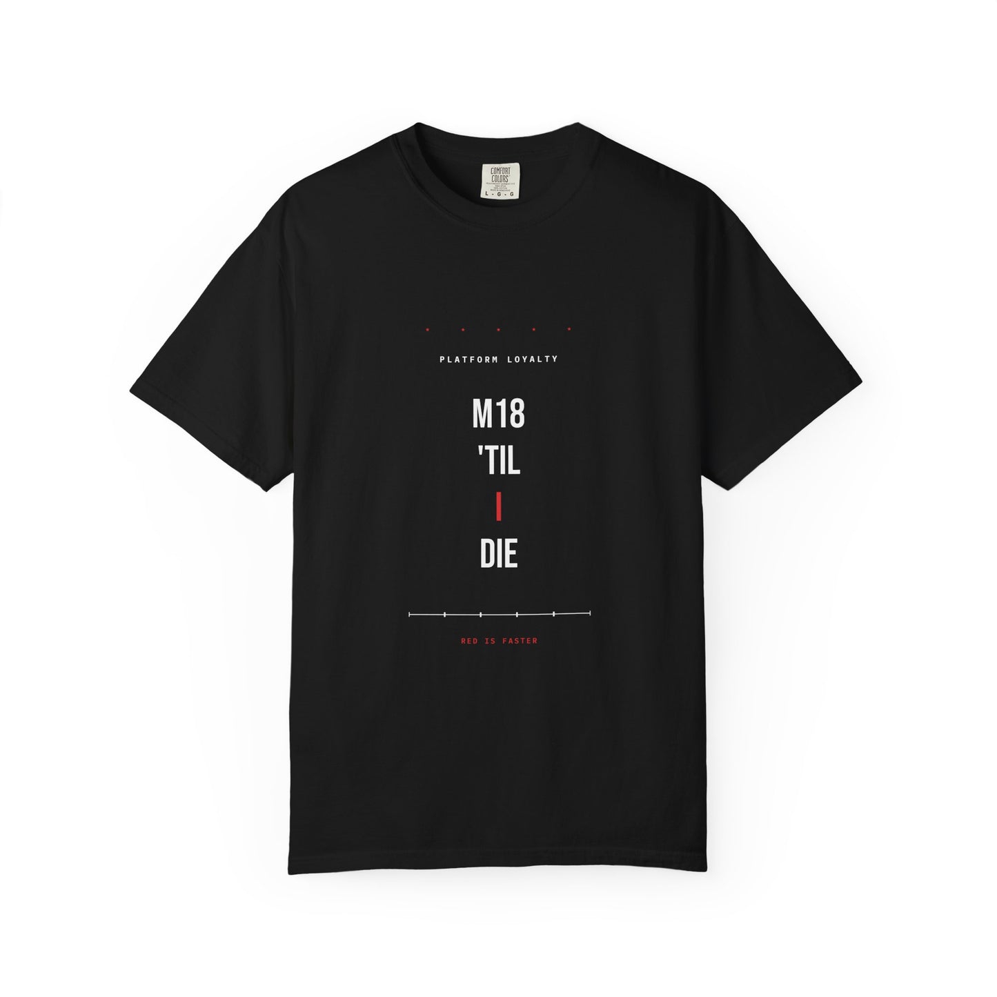 M18 'Til I Die — Heavyweight Tee — Tool Army