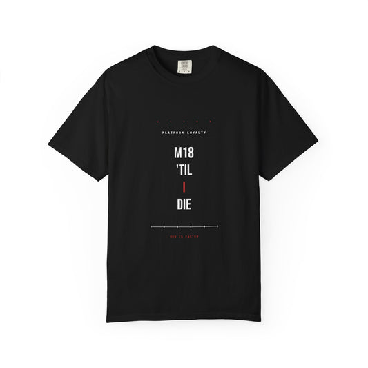M18 'Til I Die — Heavyweight Tee — Tool Army
