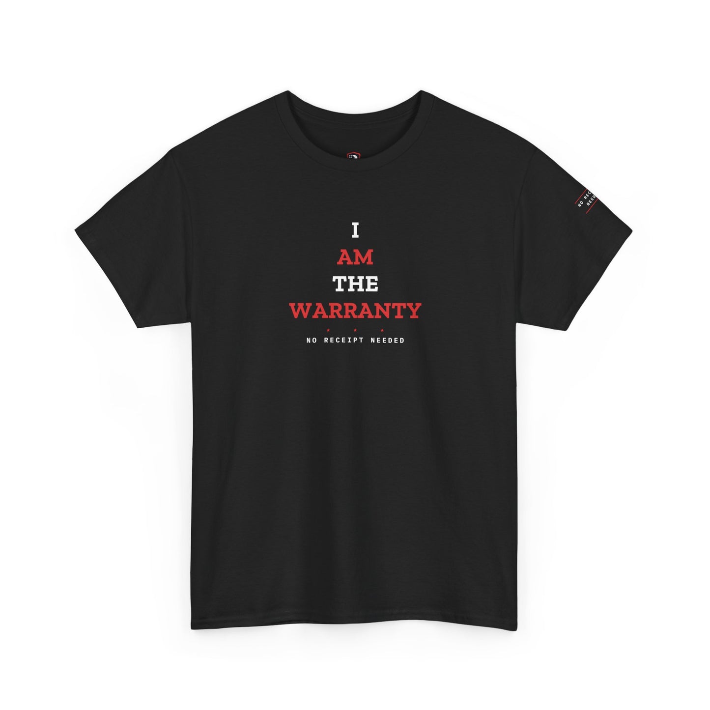 I Am The Warranty — Black