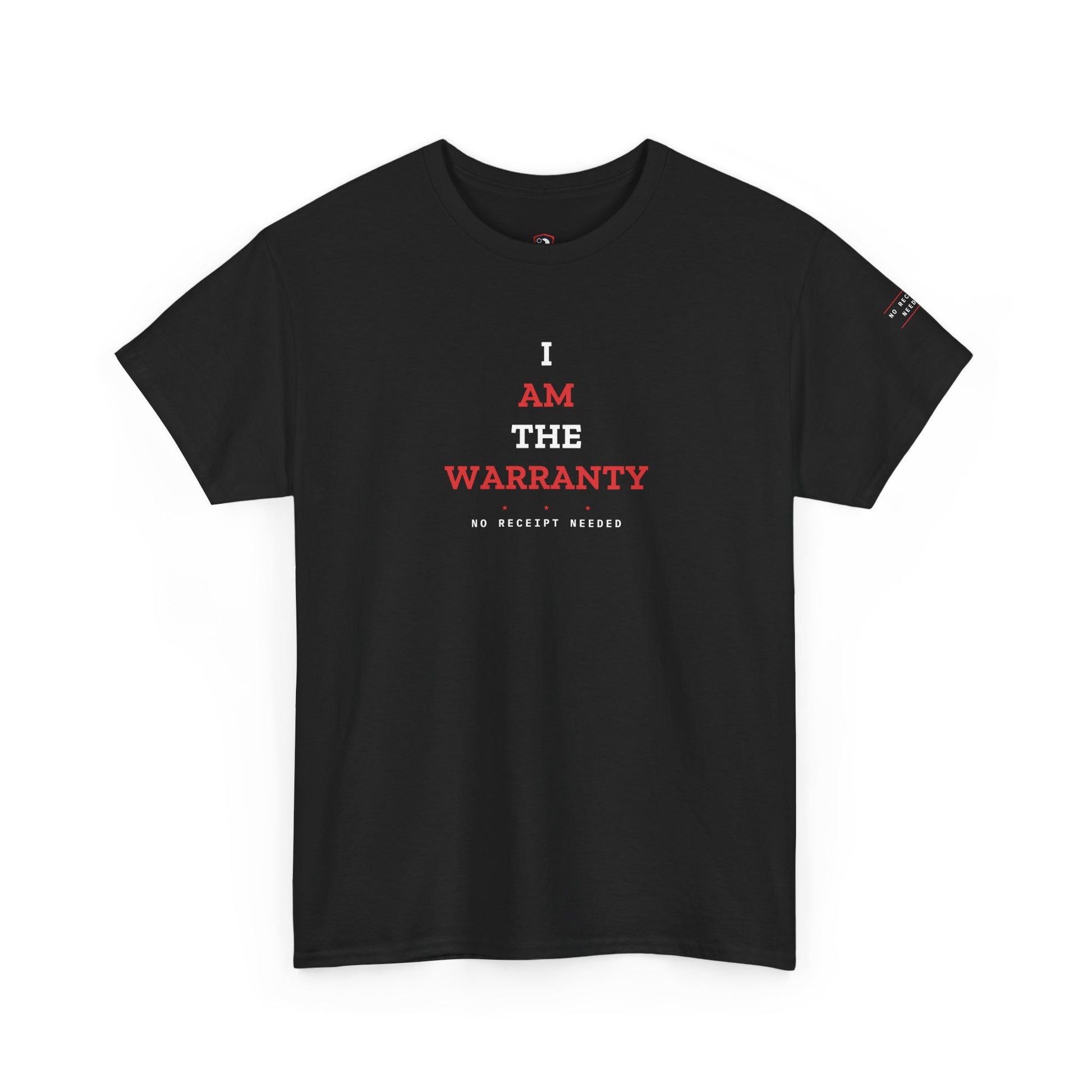 I Am The Warranty — Black