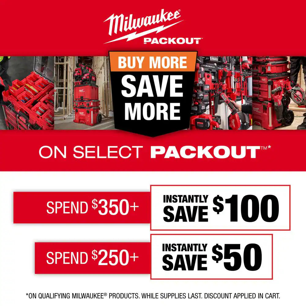 Milwaukee PACKOUT Tumbler — 20 oz Red / 30 oz Black