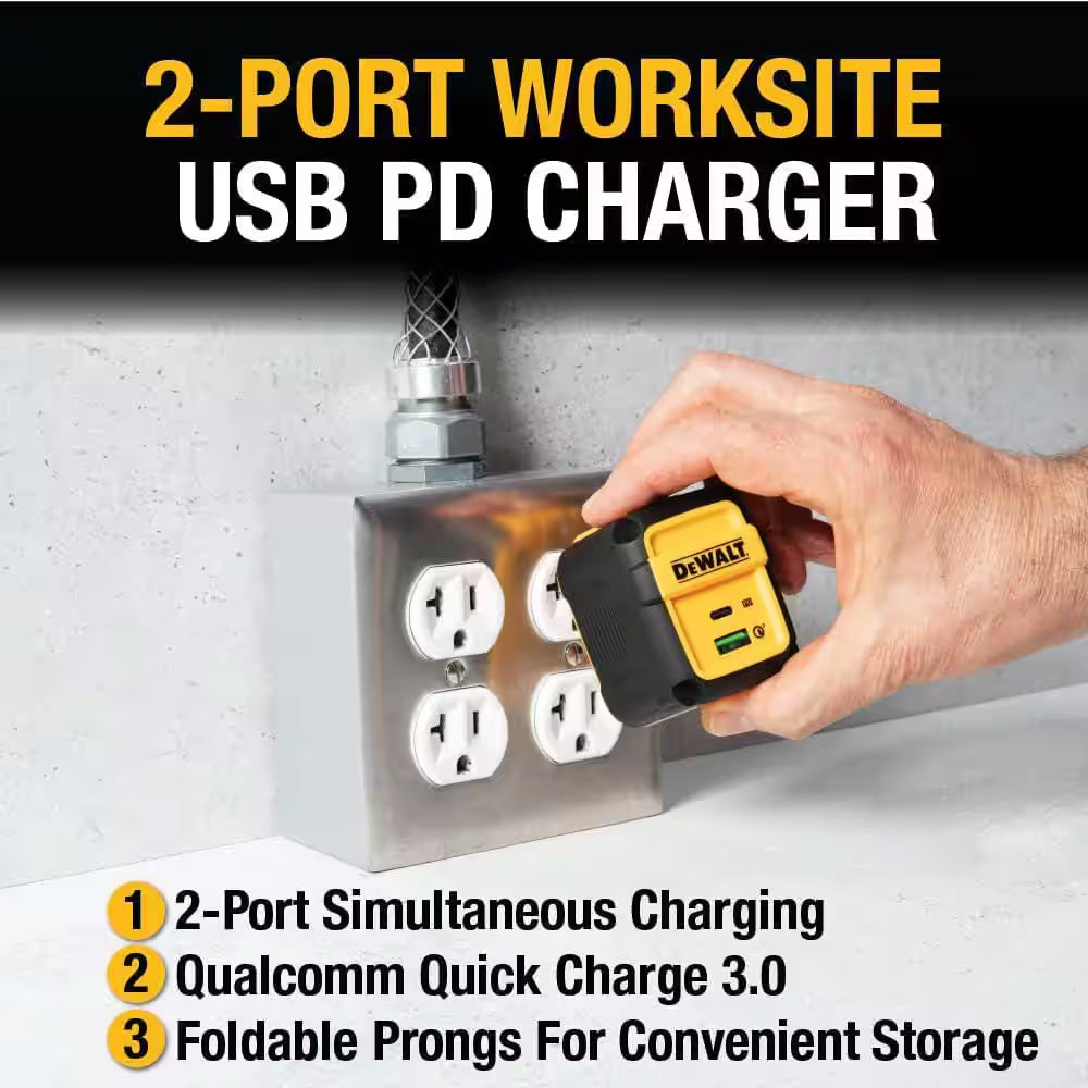 2-Port USB PD Wall Charger