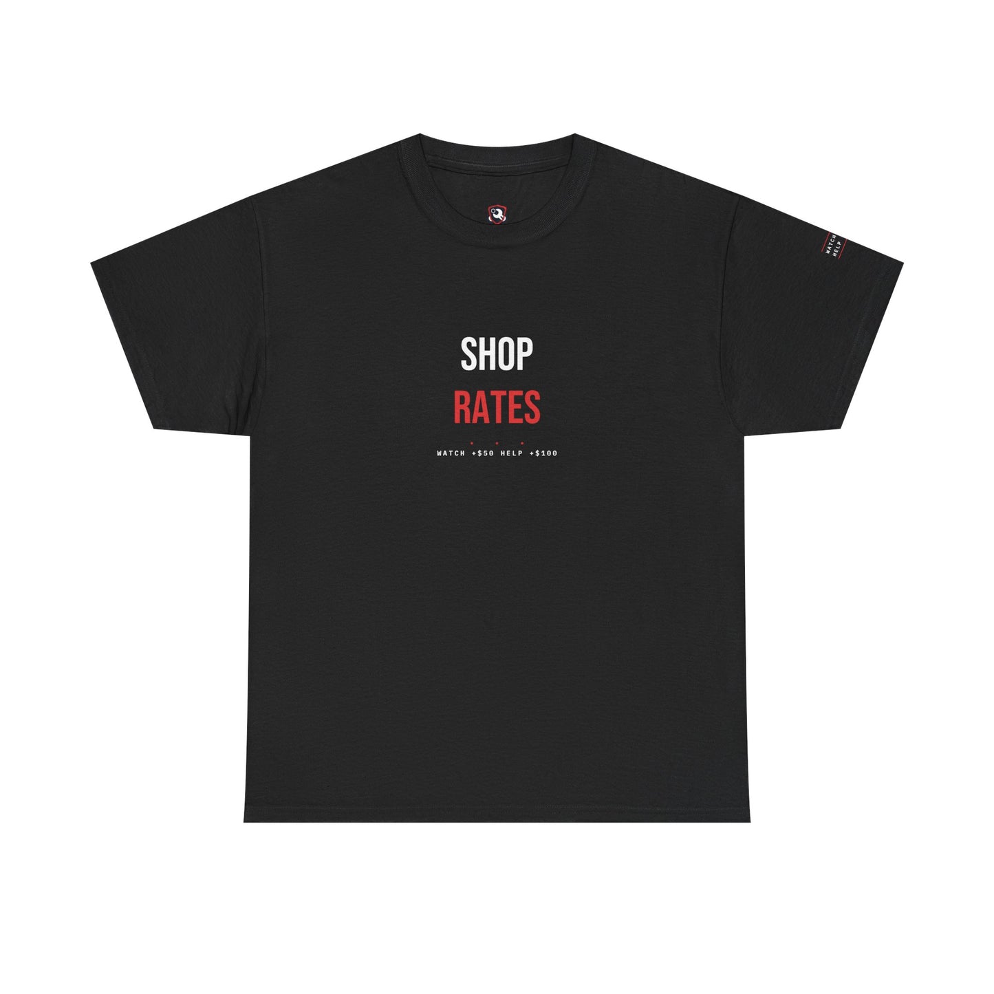 Shop Rates — Heavyweight Tee — Tool Army