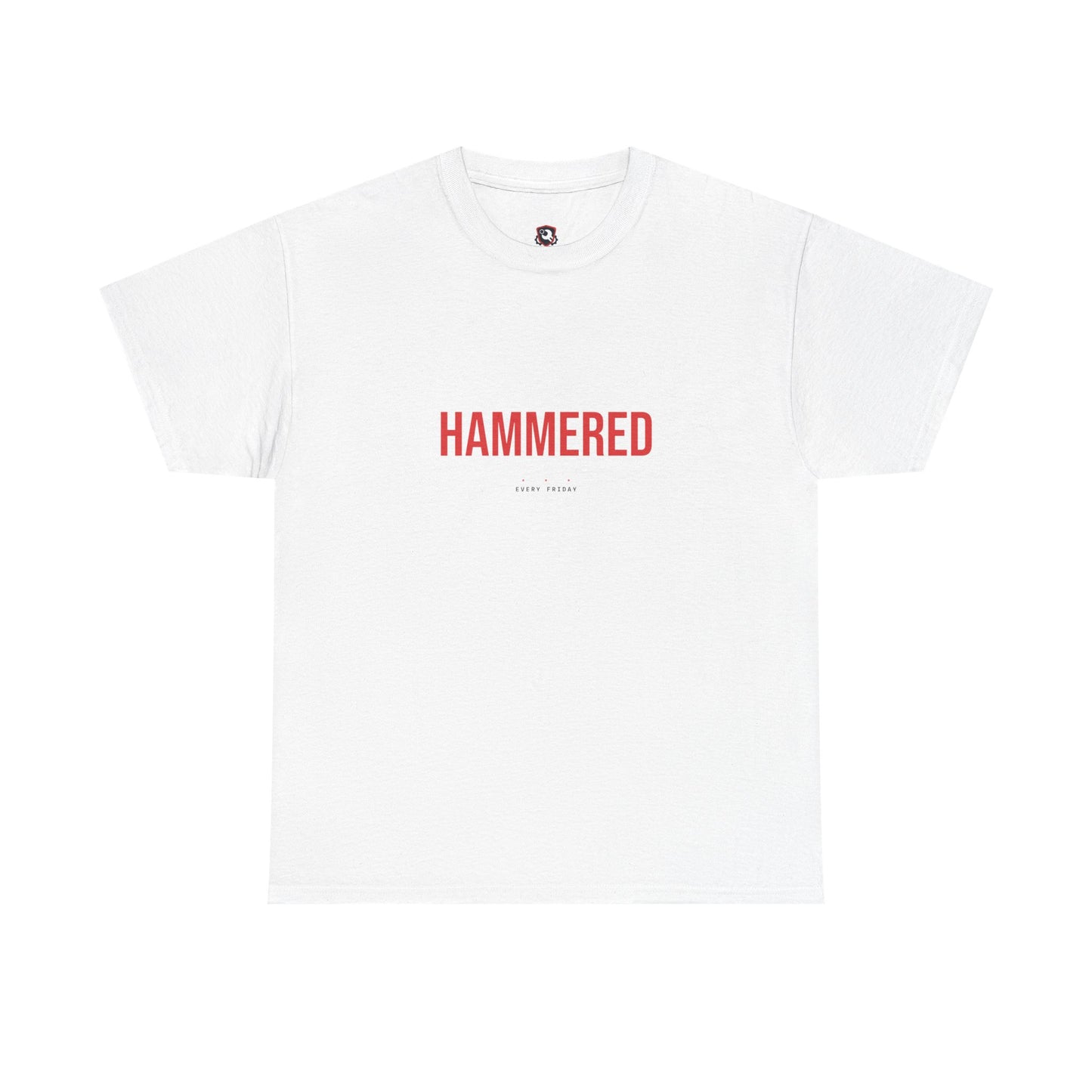 Hammered — White
