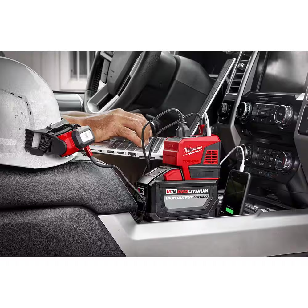 M18 18-Volt Lithium-Ion 175-Watt Powered Compact Inverter for M18 Batteries (Tool-Only)