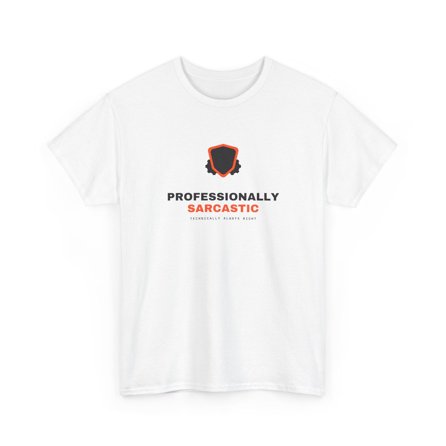Professionally Sarcastic — Heavyweight Tee — Tool Army