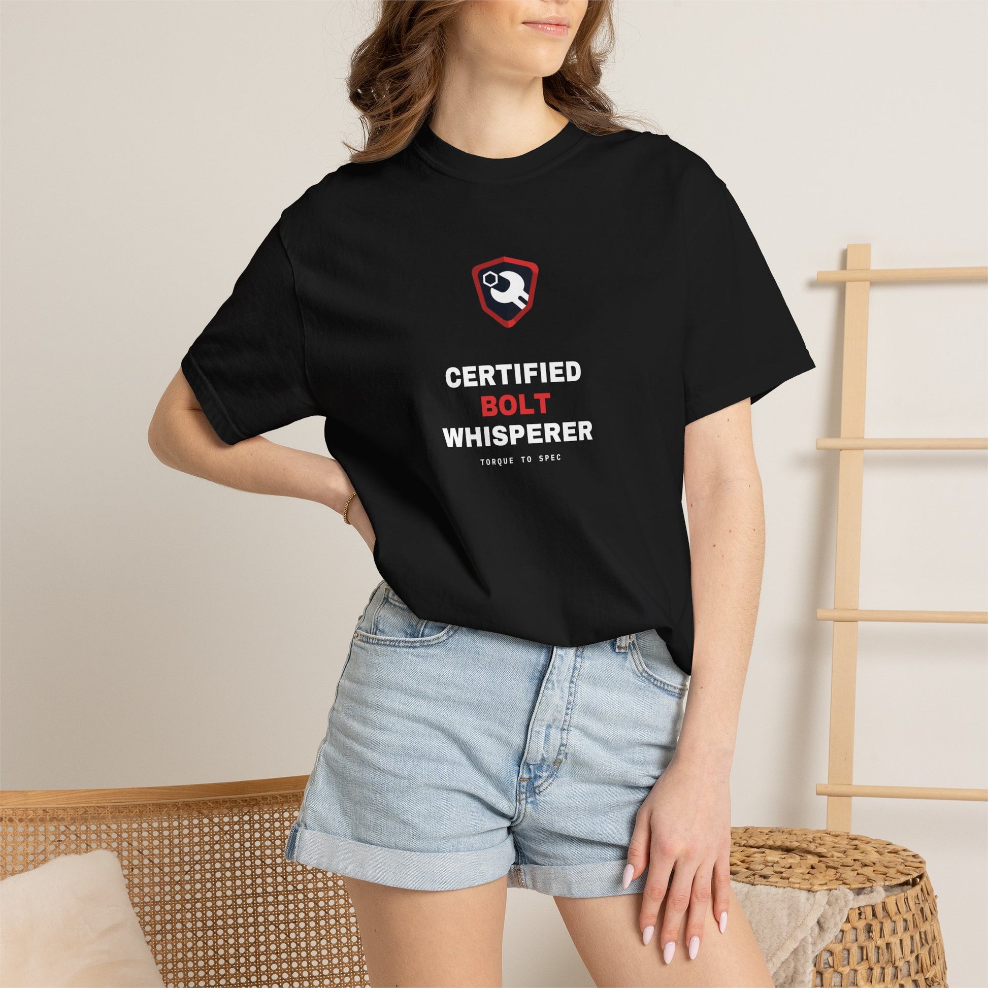 Certified Bolt Whisperer — Black