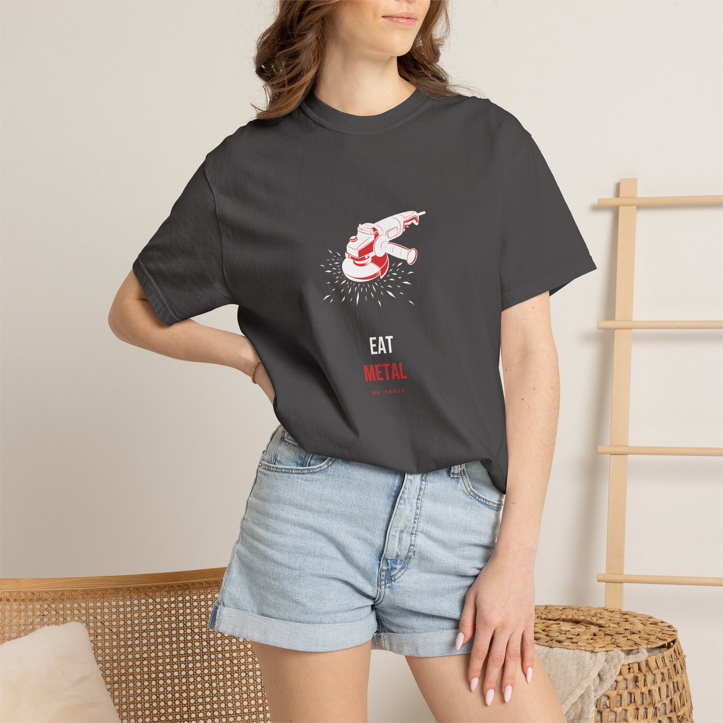 Eat Metal — Heavyweight Tee — Tool Army