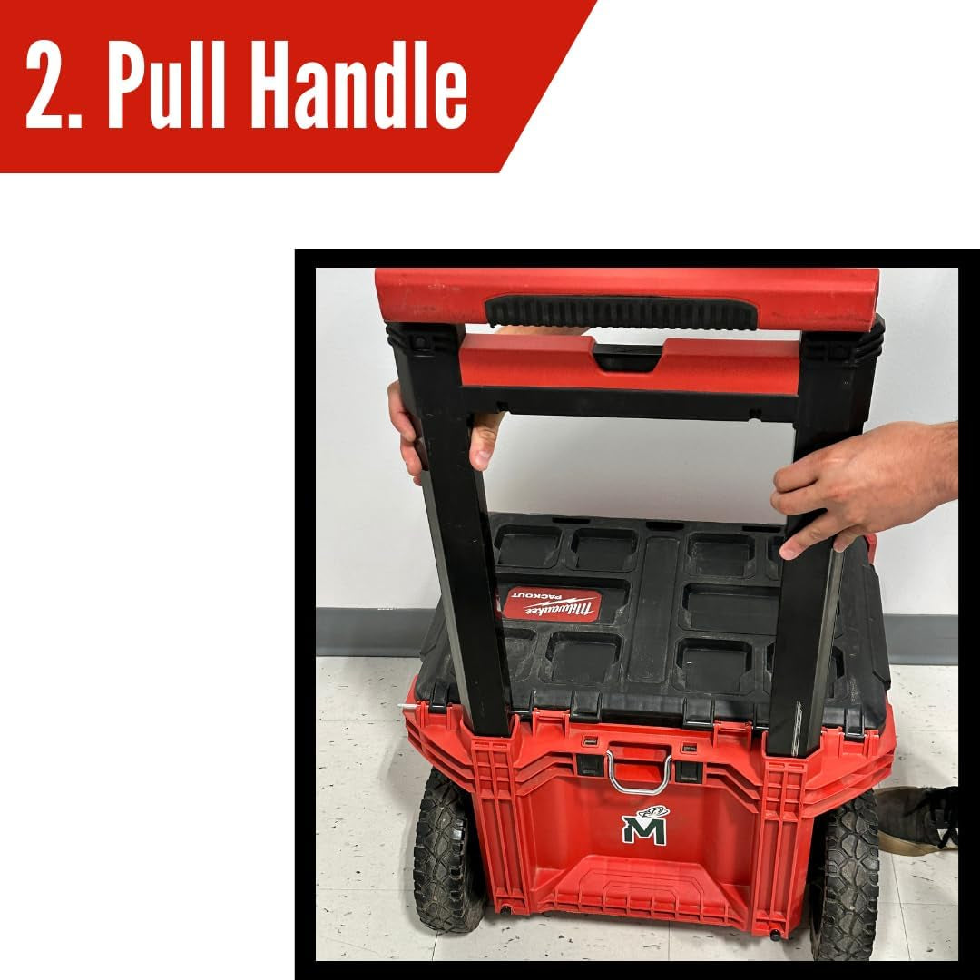 Handle Quick-Release Pin Kit for Milwaukee Packout Rolling Toolbox