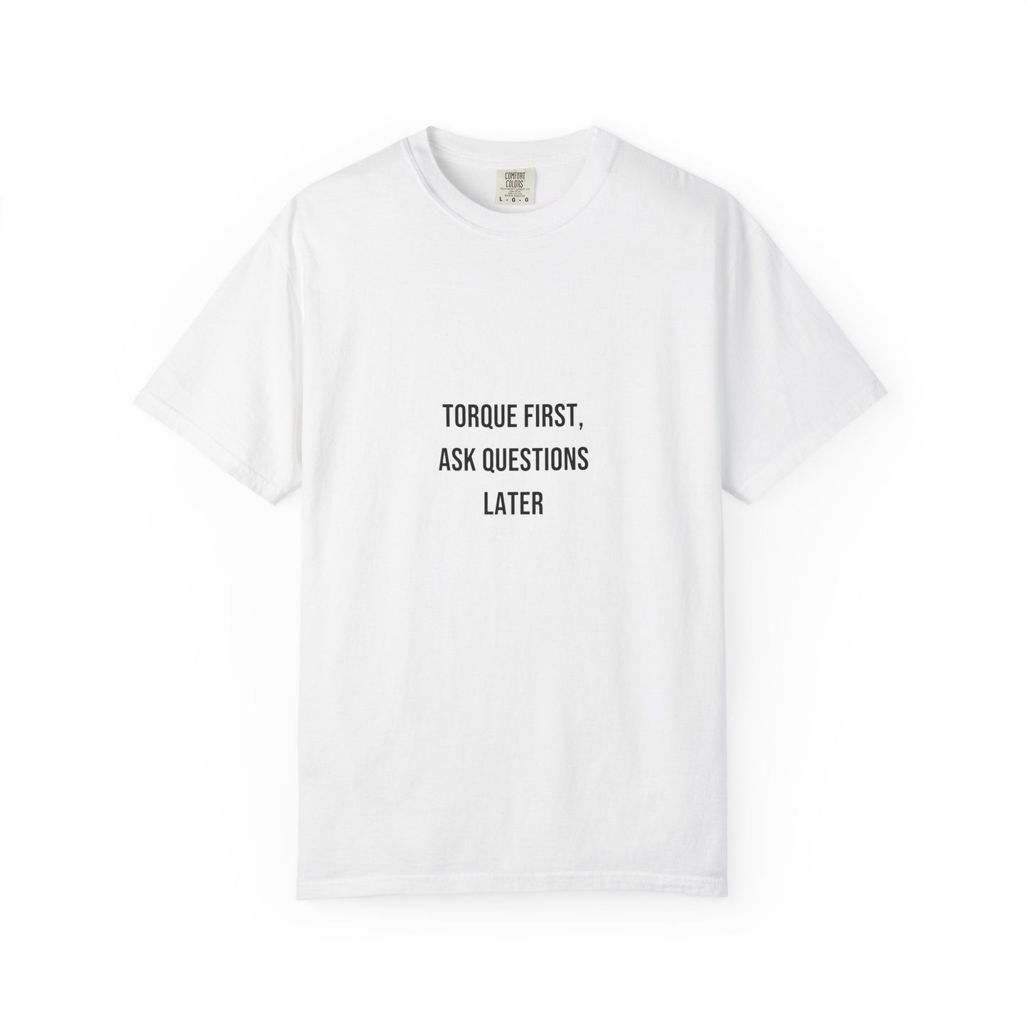 Torque First, Ask Questions Later — White