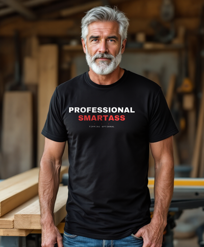 Professional Smartass — worn by a model (Tool Army) — Black