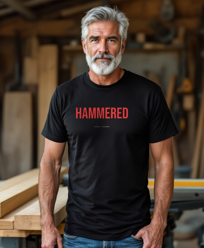 Hammered — worn by a model (Tool Army) — Black