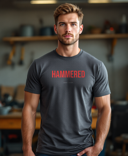 Hammered — worn by a model (Tool Army) — Graphite Heather
