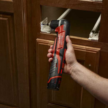 Milwaukee 2415-20 M12 Taladro/Atornillador Inalámbrico en Ángulo Recto de 3/8” (Solo Herramienta)